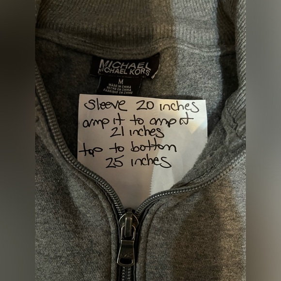 Michael Michael Kors Zip Up Jacket Size M - Picture 7 of 14